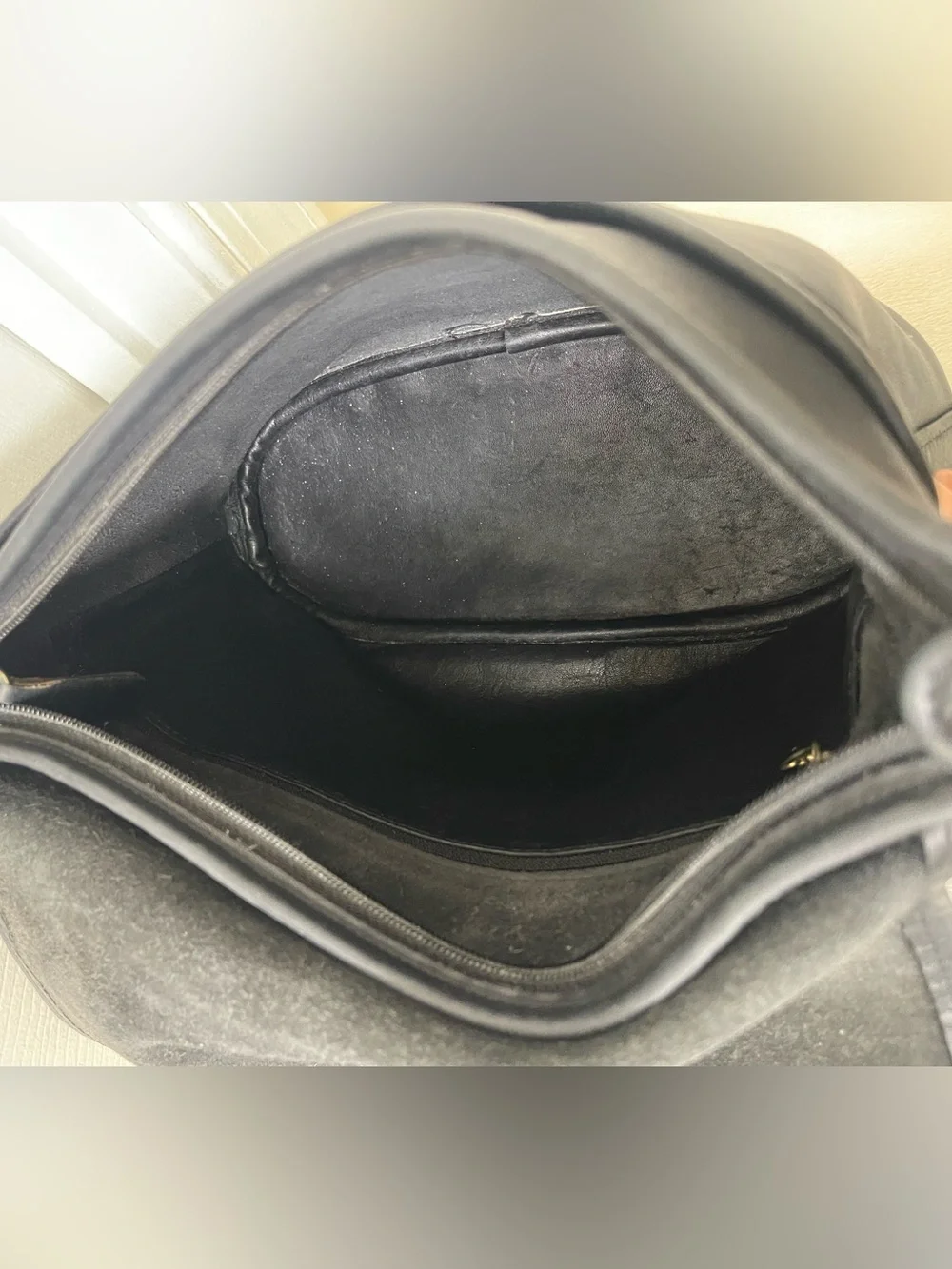 Coach Soho Fletcher Vintage Black Leather Bag